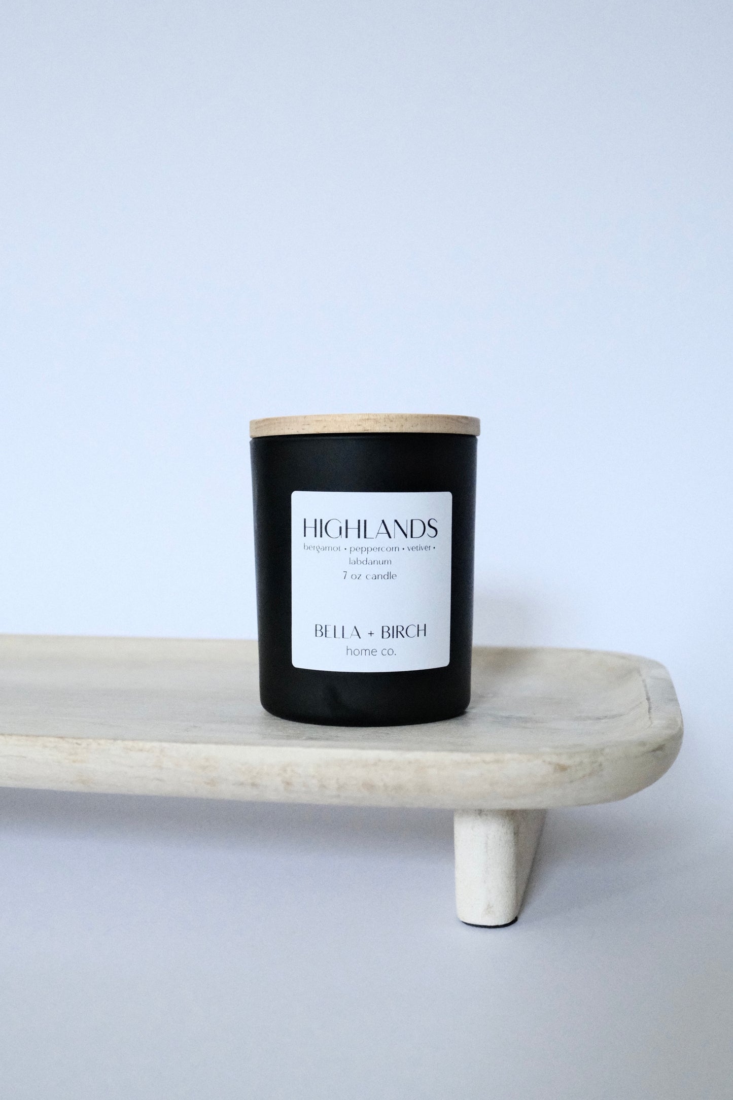 Highlands Candle | Bergamot, Peppercorn, Vetiver, Labdanum