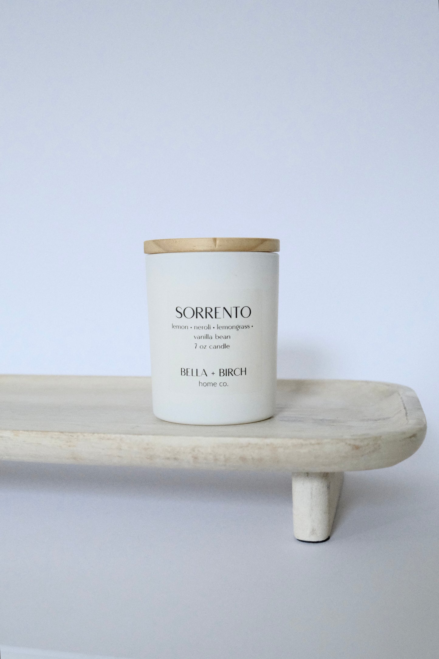 Sorrento Candle | Lemon, Neroli, Lemongrass, Vanilla Bean